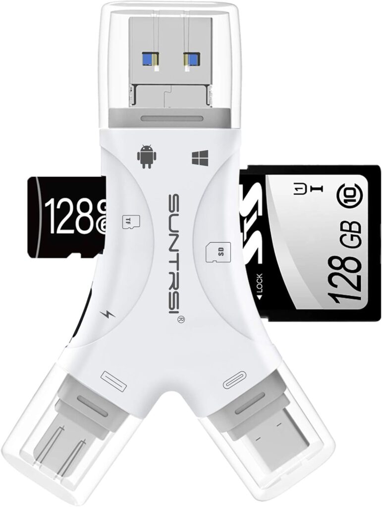 4 in1 Micro SD Card Reader‘