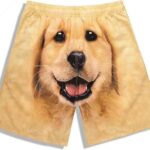 Funny Dog 3D Graphic Shorts