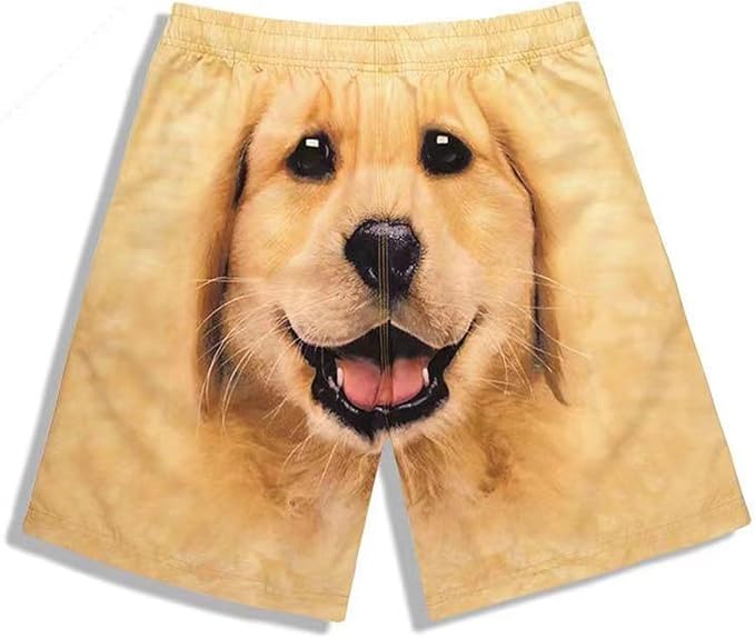 Funny Dog 3D Graphic Shorts