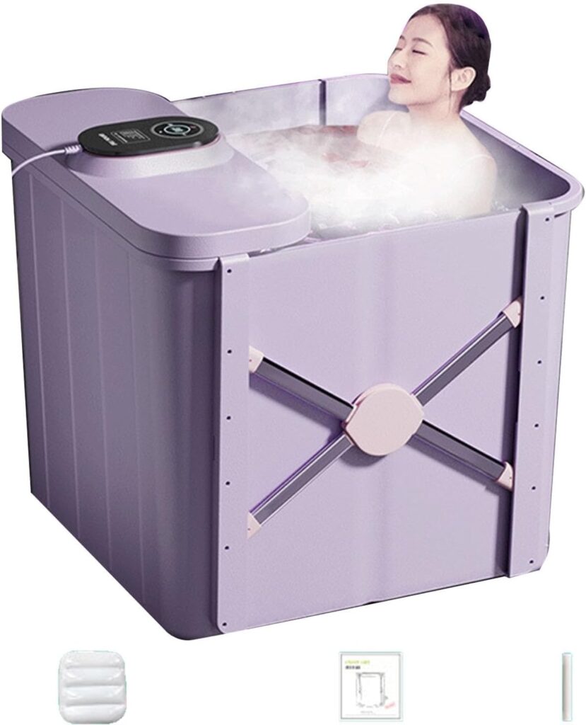 One-Touch Heating Portable Bath Tub