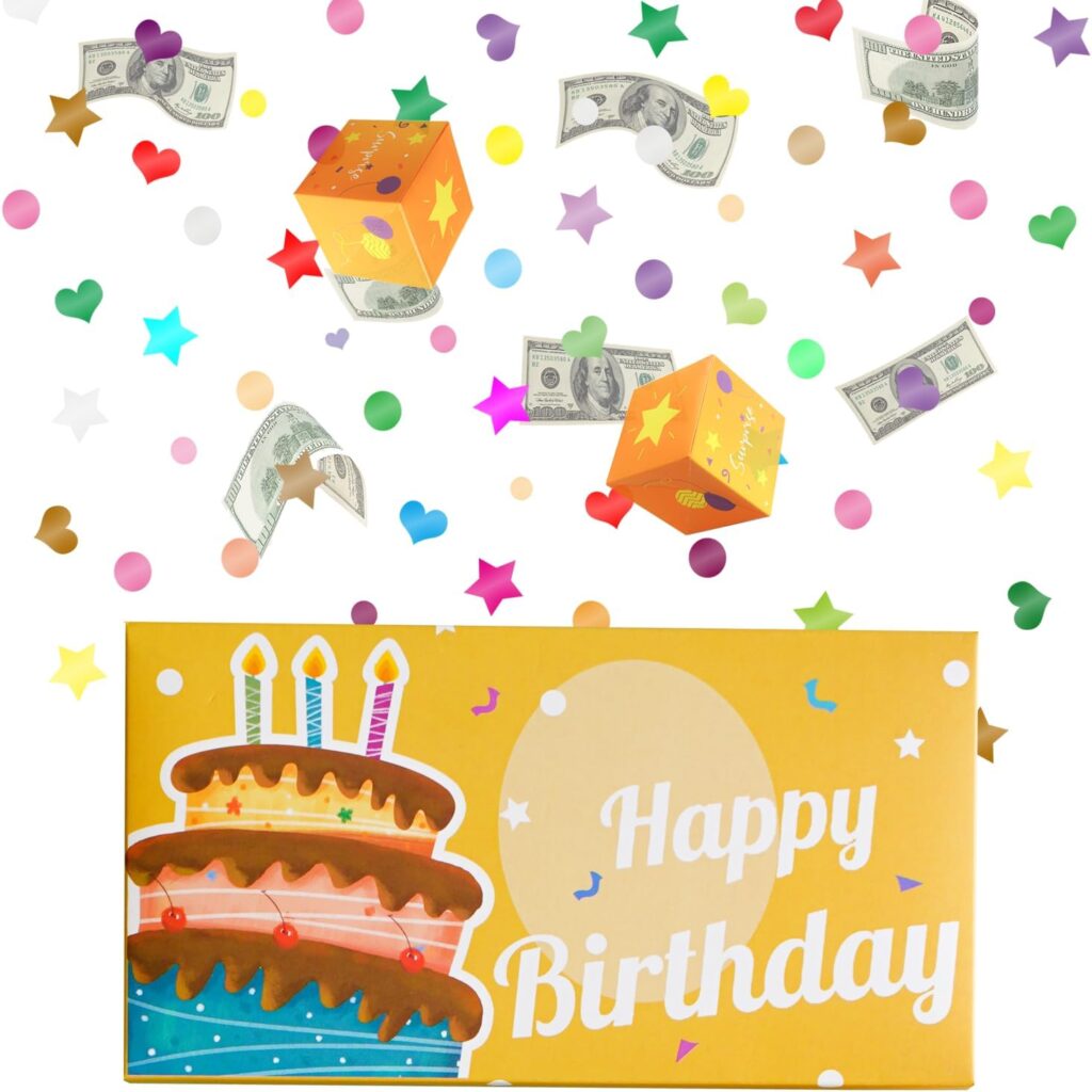 Pop-Up Birthday Card with Confetti