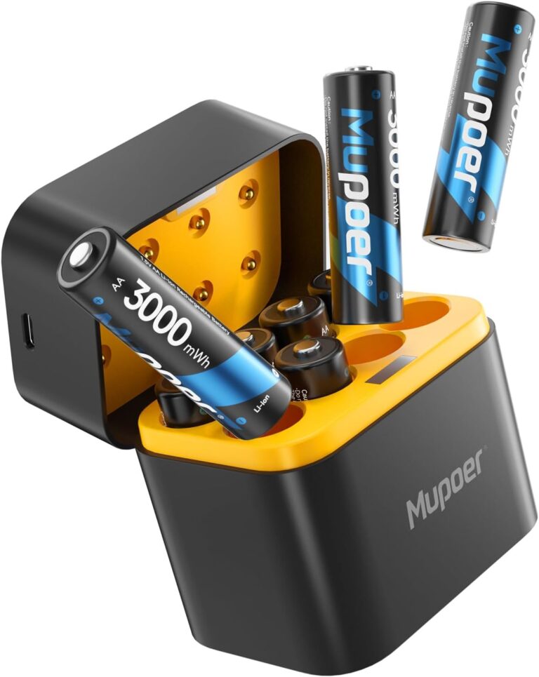 Rechargeable AA Batteries Lithium