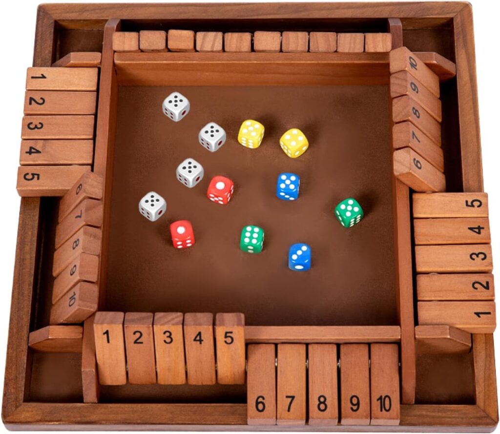 Shut The Box Board Game