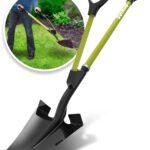 Strain-Reducing Spear Head Digging Garden Shovel