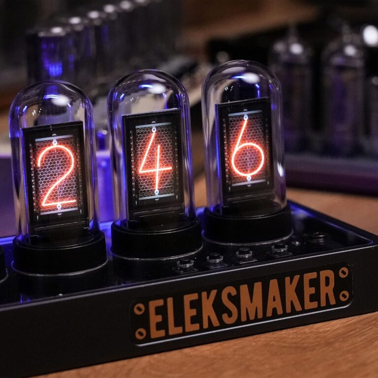 Tube Digital Clock