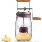 Vintage Glass Butter Churn