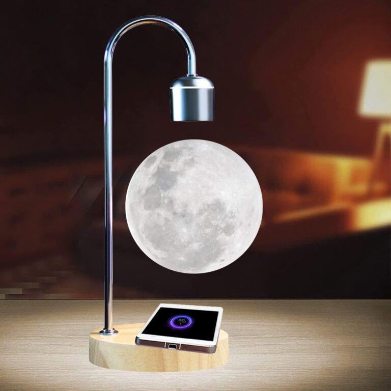 Magnetic levitation moon lamp
